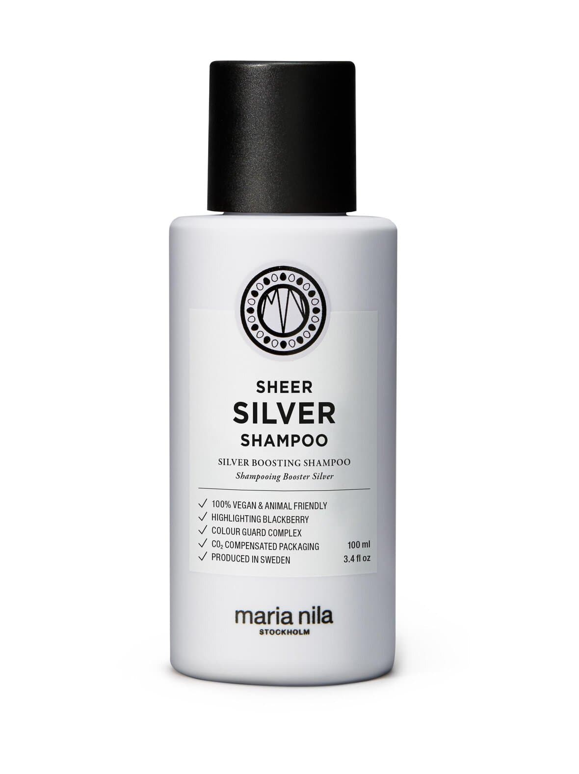 Care & style sheer silver -hopeashampoo 100 ml – Maria Nila