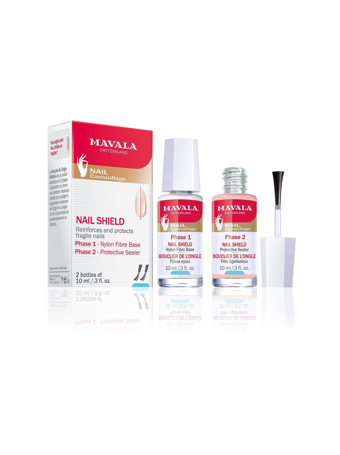 Nail strengthener -kynnenlujittaja 2 x 10 ml – Mavala
