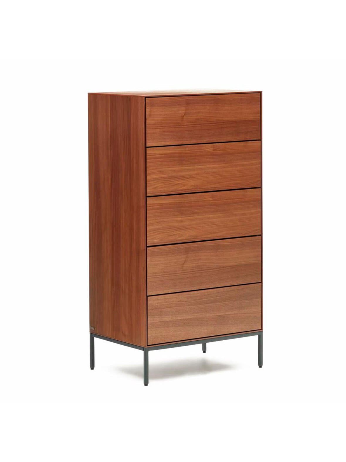Vedrana-lipasto pähkinä/musta 60 x 114 cm – Kave Home