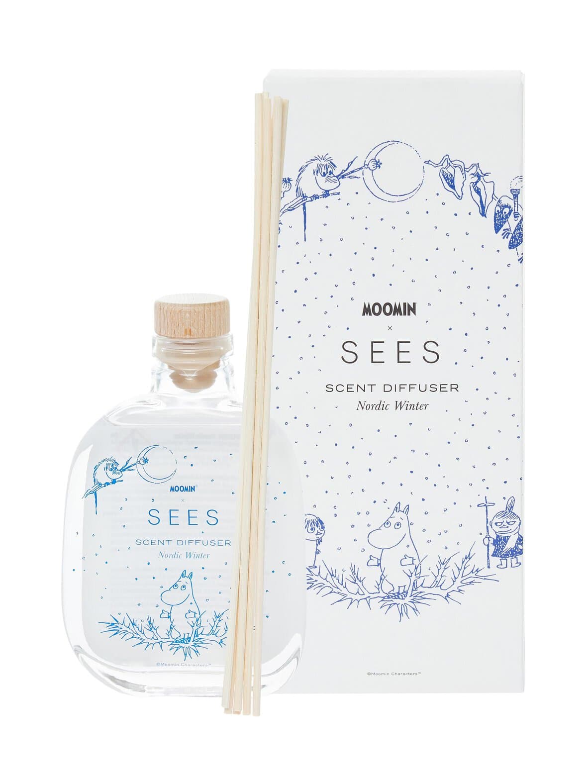 Sees x moomin nordic winter -huonetuoksu 200 ml – SEES
