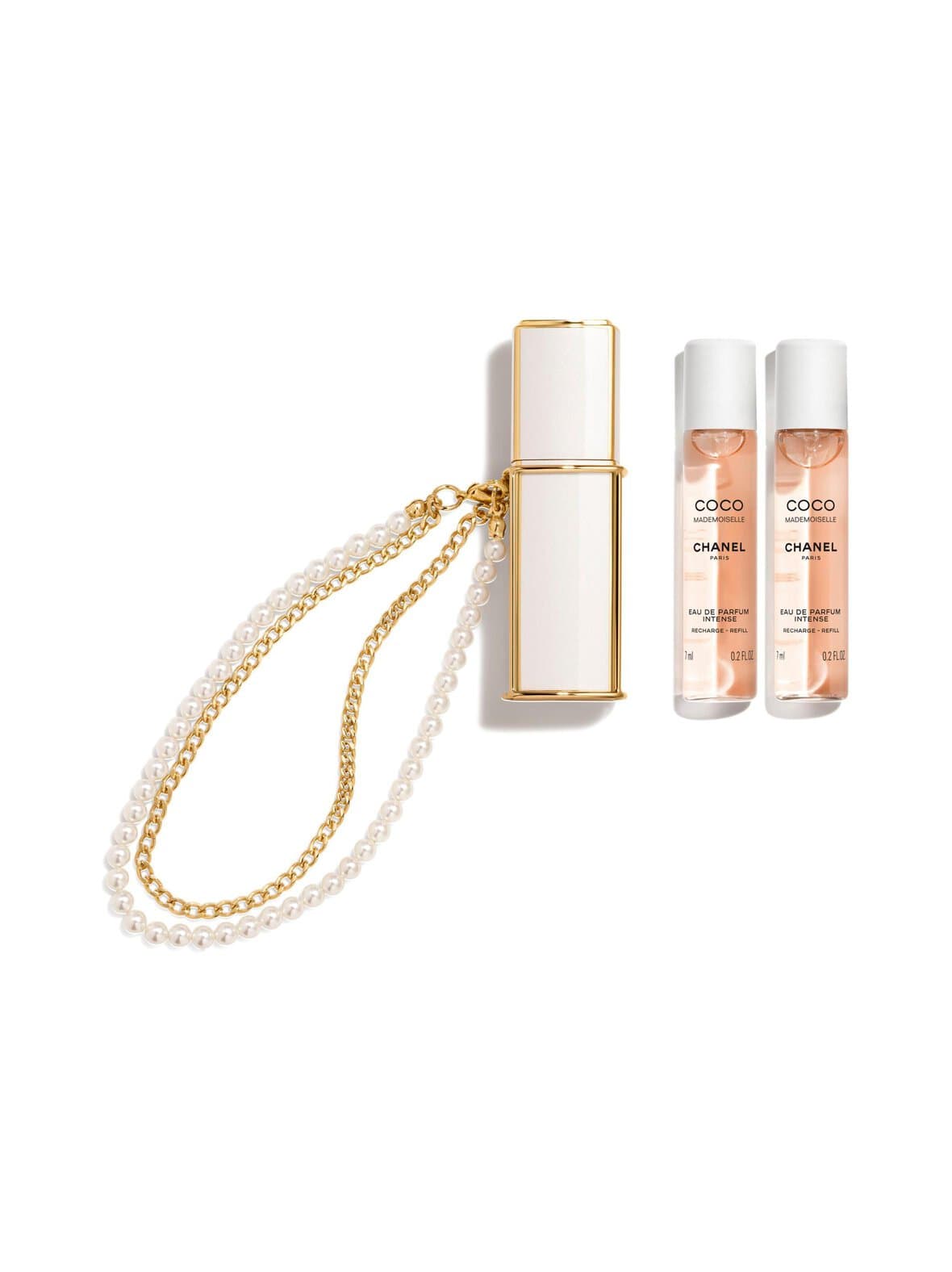 Coco mademoiselle eau de parfum intense spray on chain – Chanel