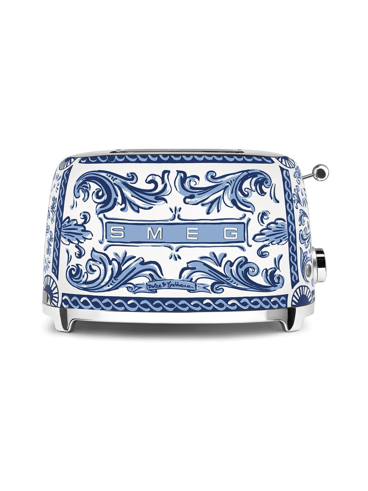 Smeg x dolce & gabbana "blu mediterraneo" -leivänpaahdin, 2 viipaleelle – SMEG