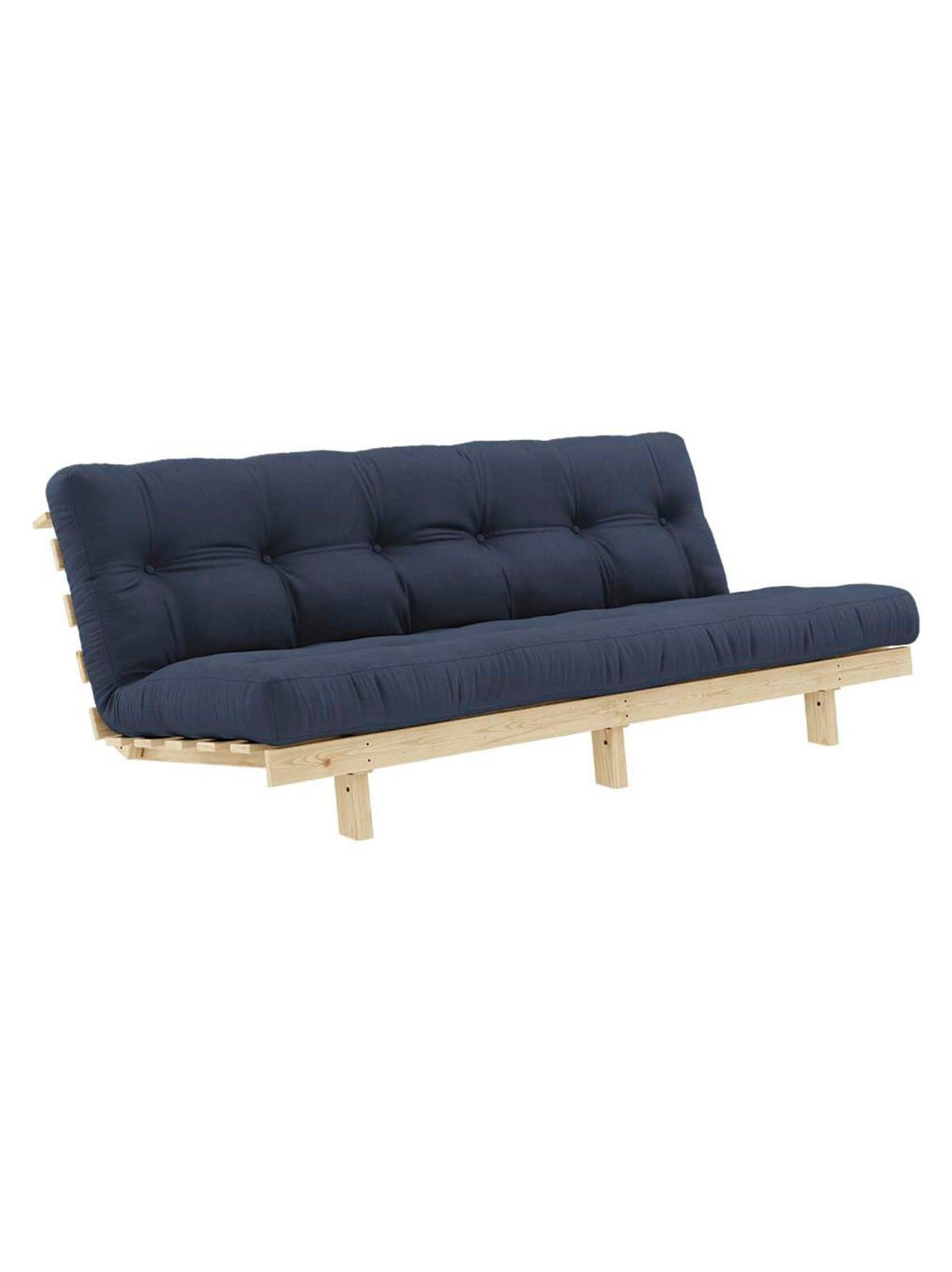Lean-futonsohva navy / mänty l 190 cm – Karup