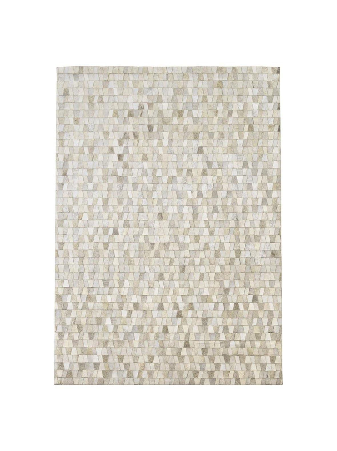 Cosmo-matto vaaleanharmaa nahka 170 x 240 cm – BoConcept