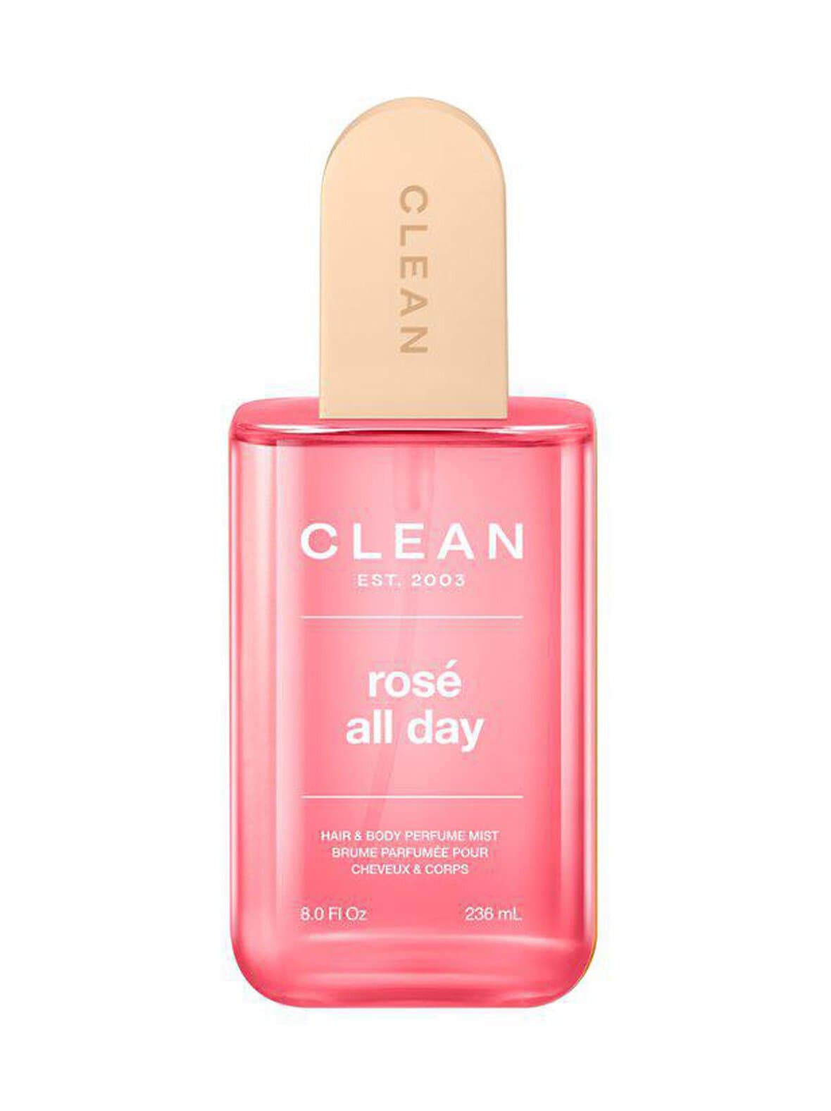 Rosé all day hair & body perfume mist -hius- ja vartalosuihke – Clean