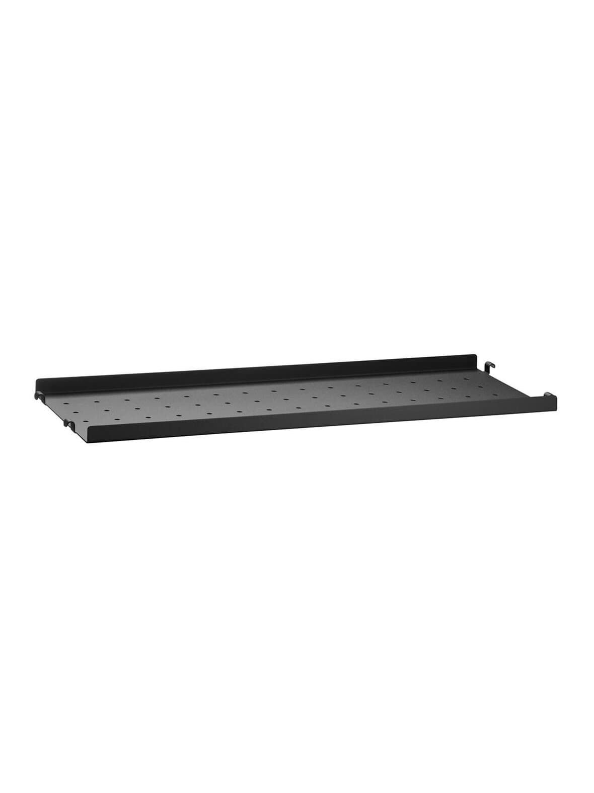 String system -metallihylly musta 58 x 20 cm – String Furniture