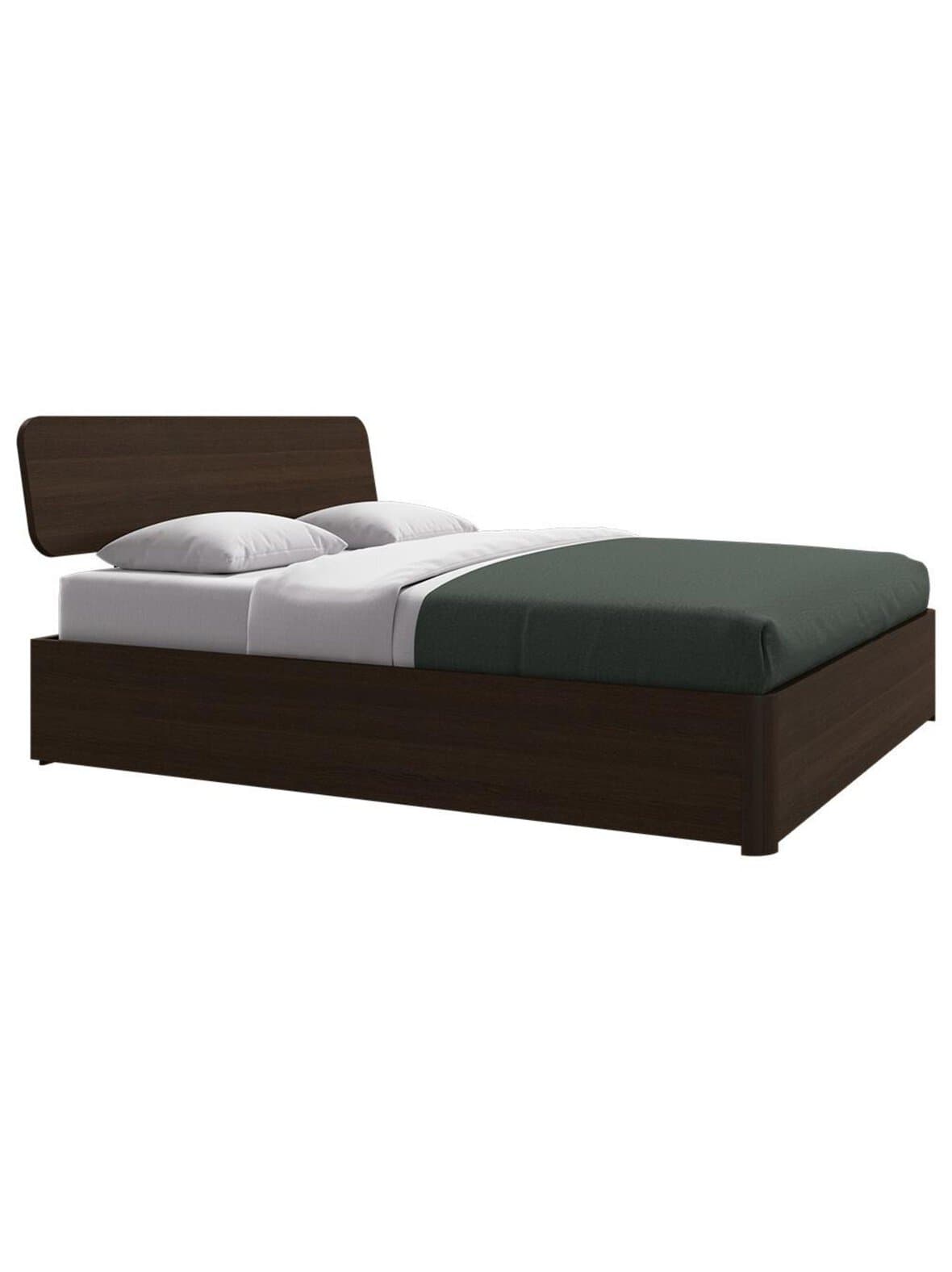 Element-sänky tumma tammi 180 x 200 cm, säilytystilalla – BoConcept