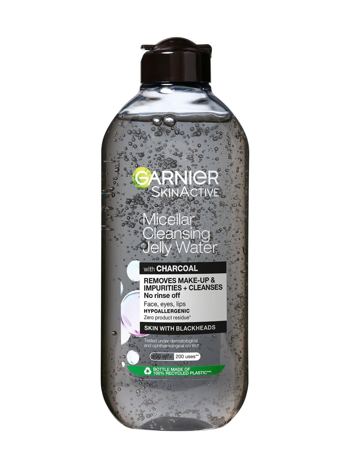 Micellar jelly water charcoal -puhdistusvesi – Garnier