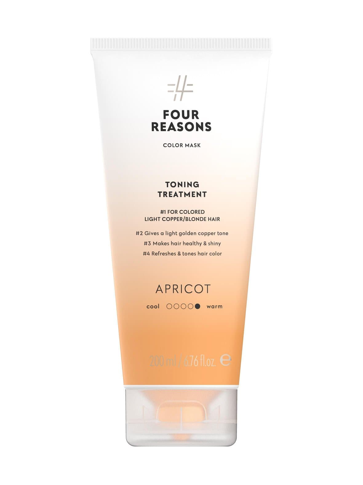 Toning treatment -sävyttävä tehohoito 200 ml – Four Reasons