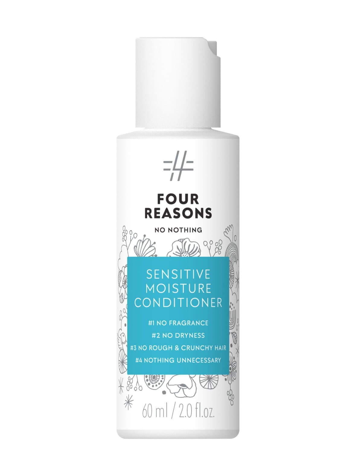 Sensitive moisture- kosteuttava hoitoaine 60 ml – Four Reasons