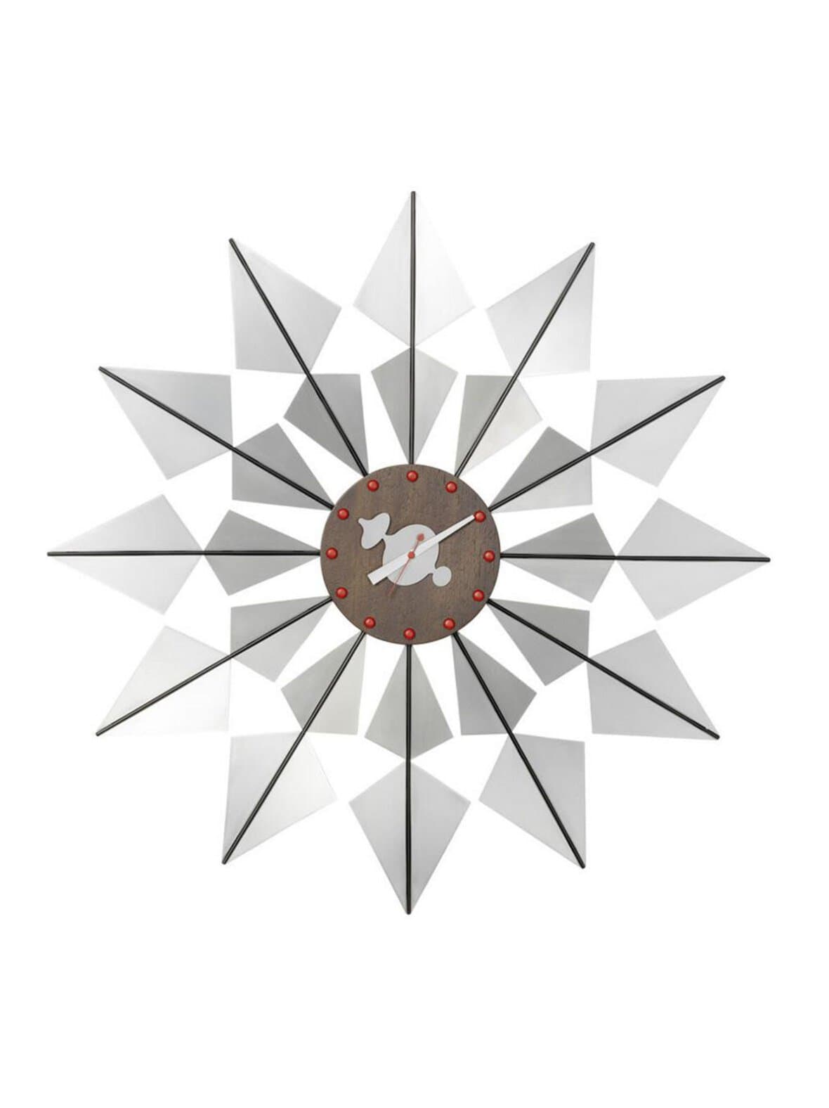 Flock of butterflies -seinäkello alumiini ø 61 cm – Vitra