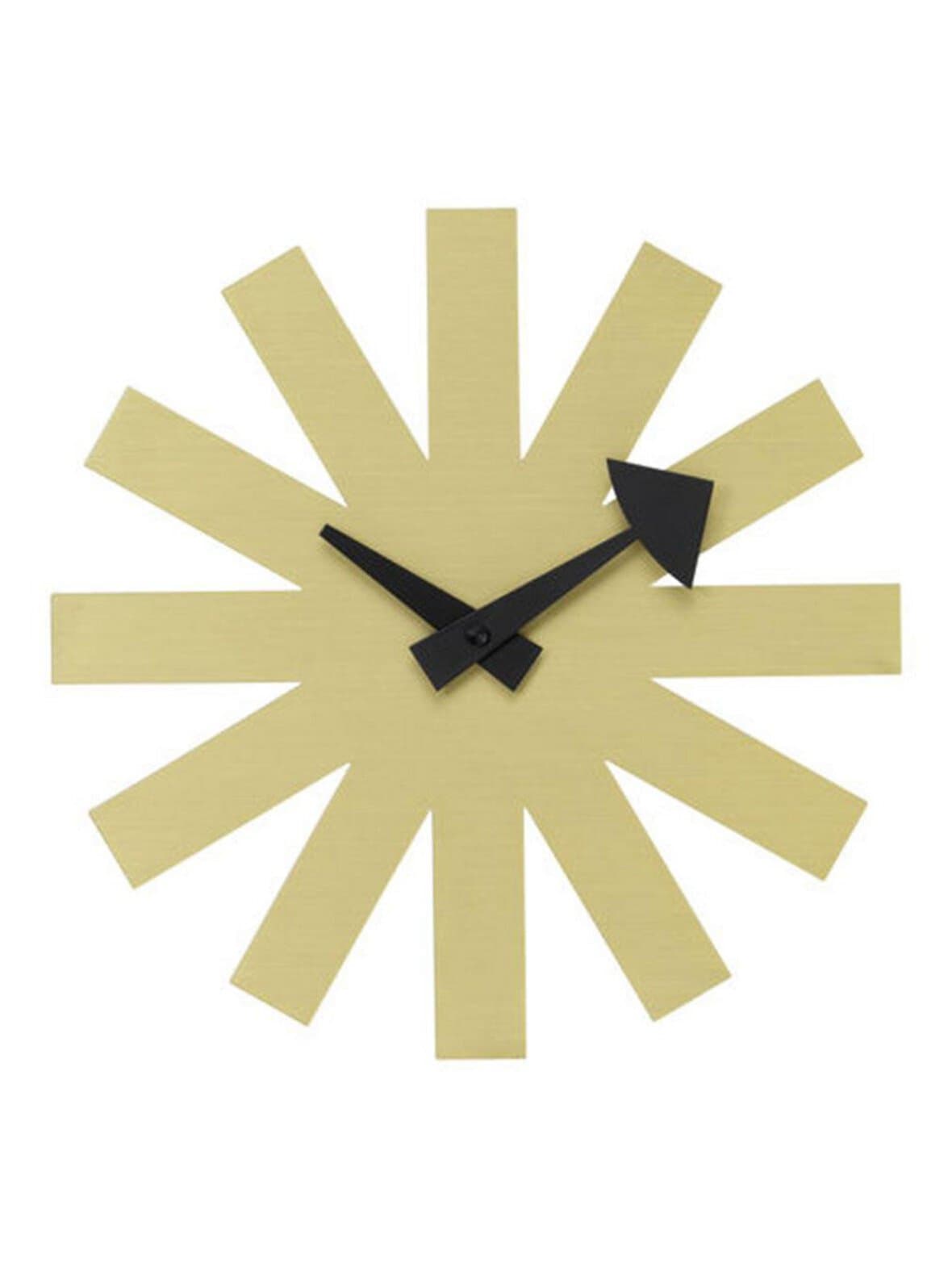 Asterisk-seinäkello messinki ø 25 cm – Vitra