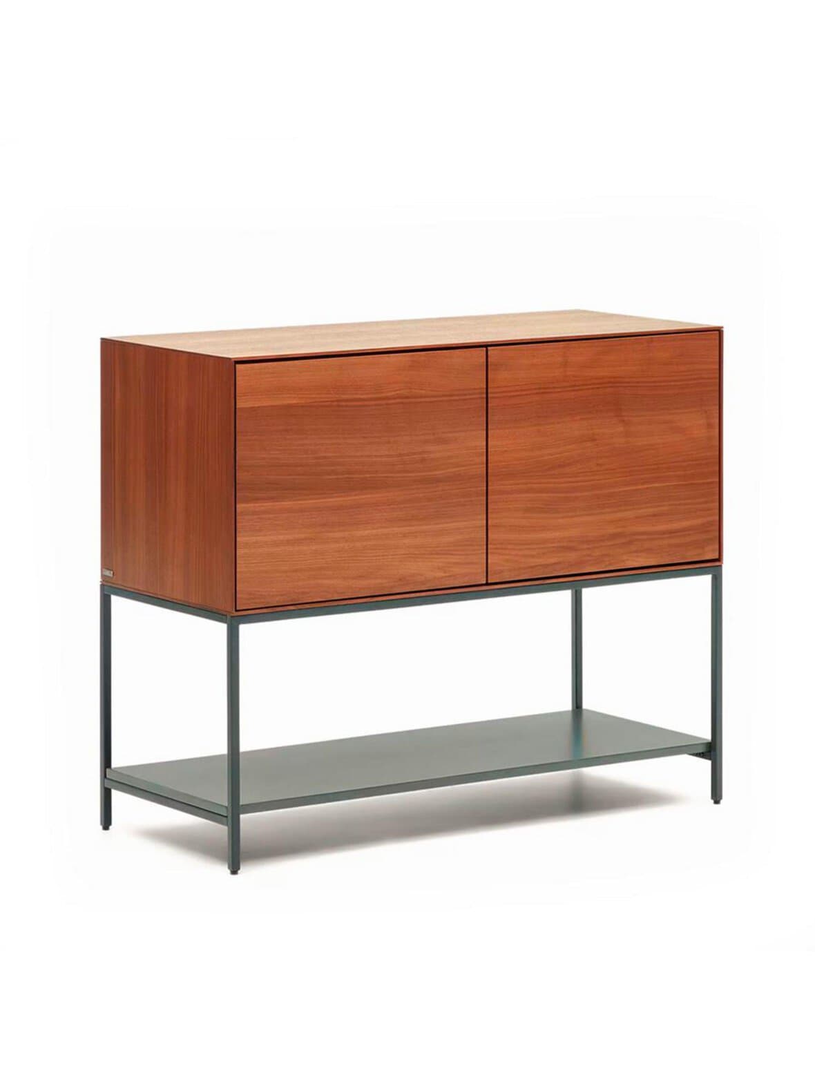 Vedrana-senkki pähkinä/musta 98 x 80 cm – Kave Home