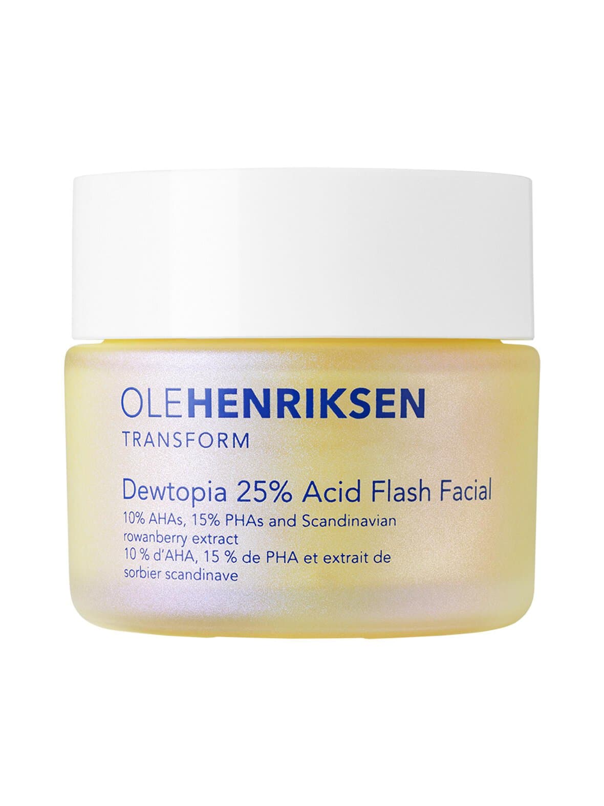 Dewtopia 25 % acid flash facial mask -kuorintanaamio 50 ml – Ole Henriksen