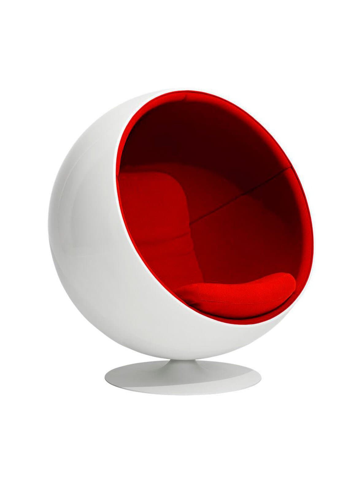 Pallotuoli ea-kangas 04 klassinen punainen – Studio Eero Aarnio