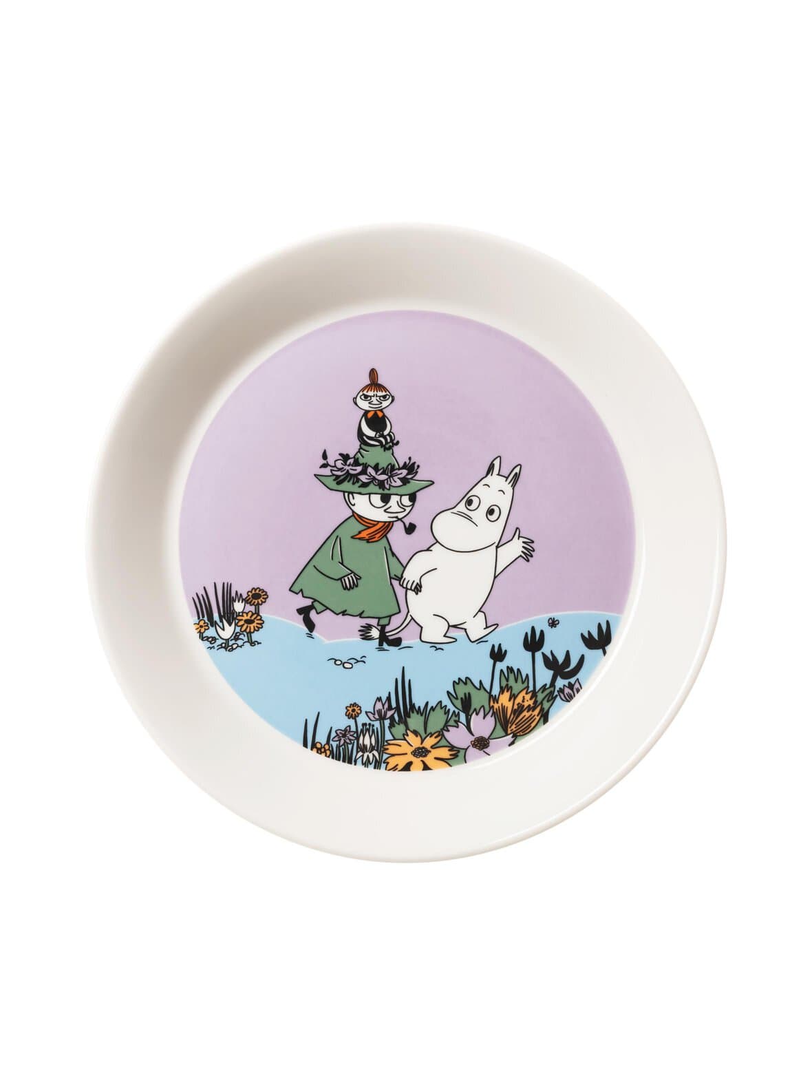 Muumi sydänystävät -lautanen 19 cm – Moomin Arabia