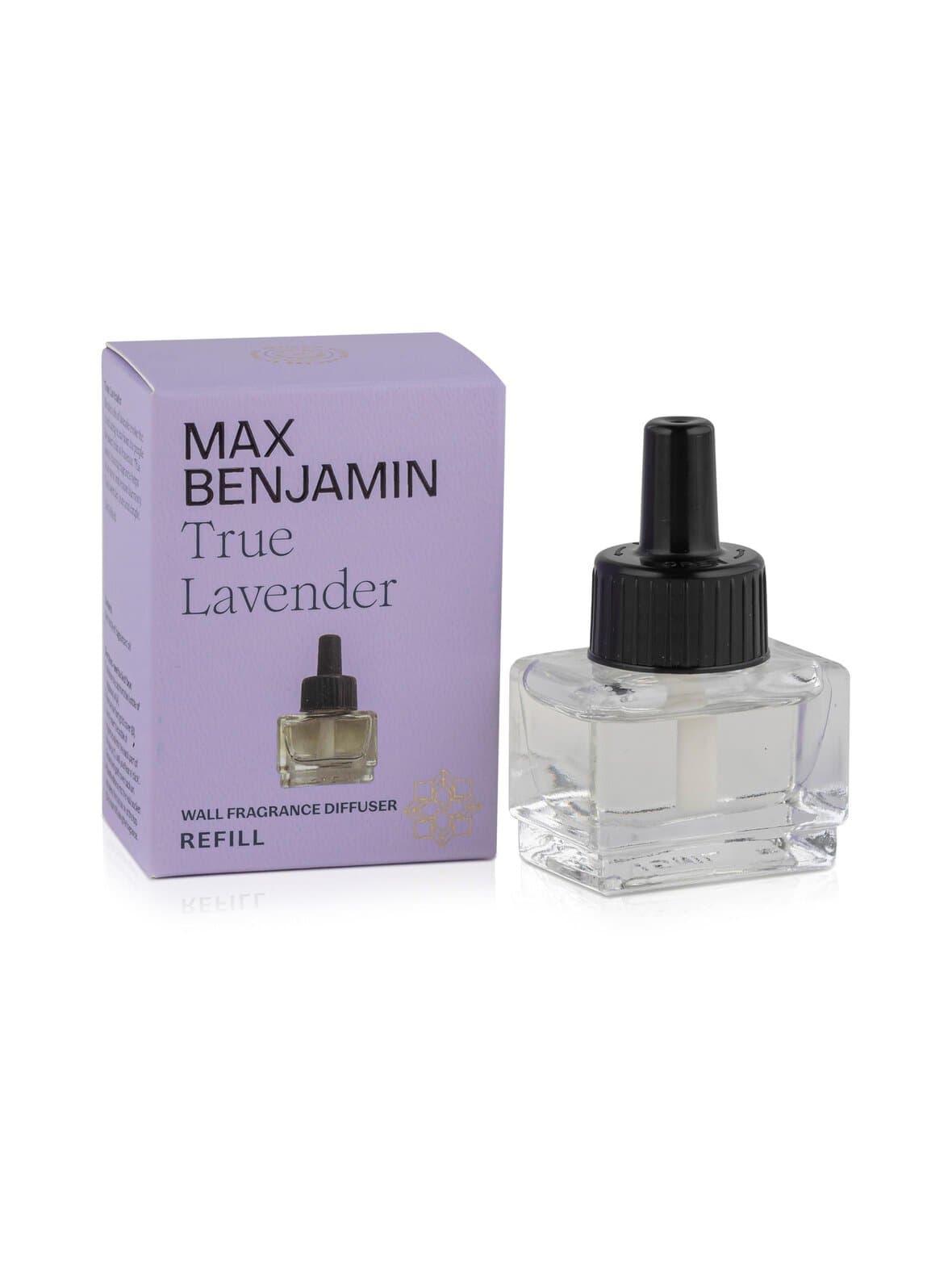 True lavender scented wall diffuser refill -seinätuoksun täyttöpakkaus 15 ml – Max Benjamin