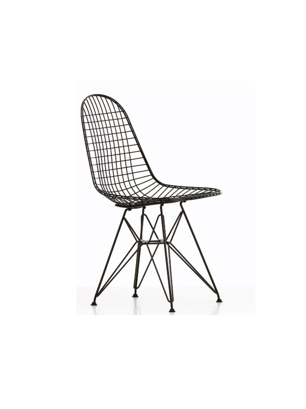 Eames dkr wire -tuoli musta – Vitra