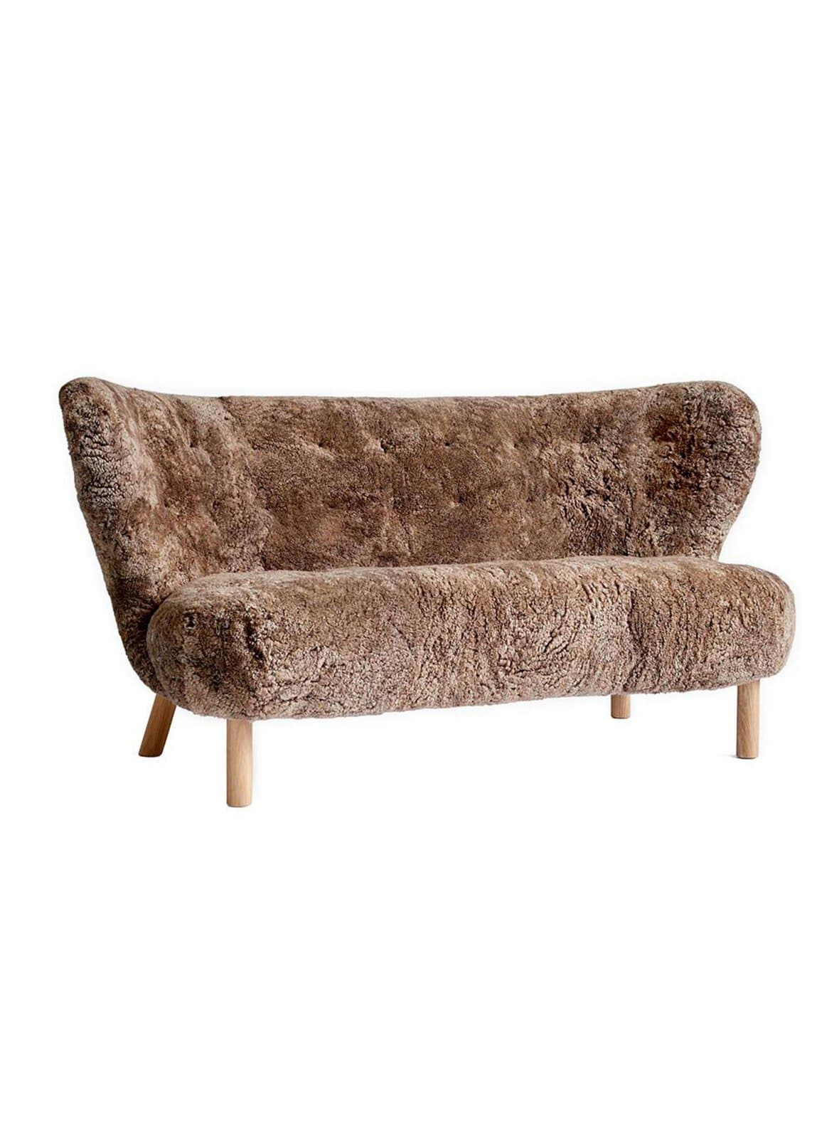 Little petra vb2 -sohva sahara-lampaantalja / tammi l 150 cm – &Tradition