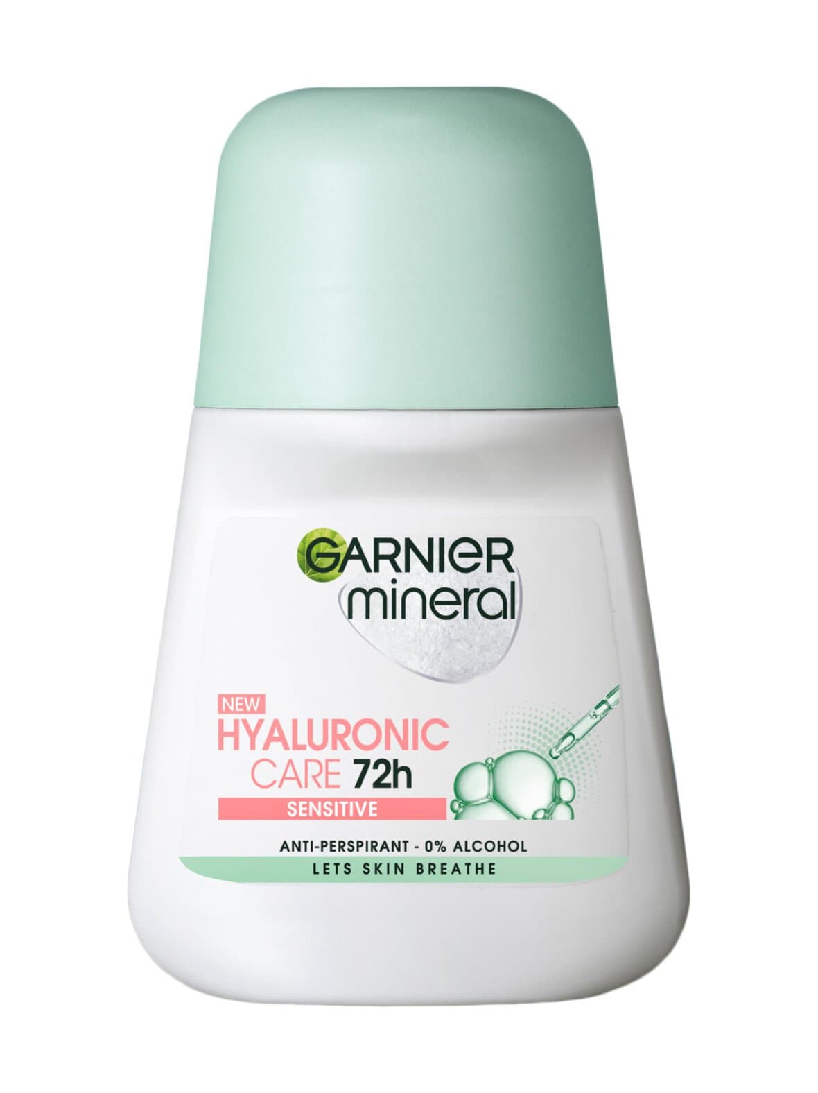 Mineral hyaluronic care 72h sensitive roll-on -antiperspirantti 50 ml – Garnier