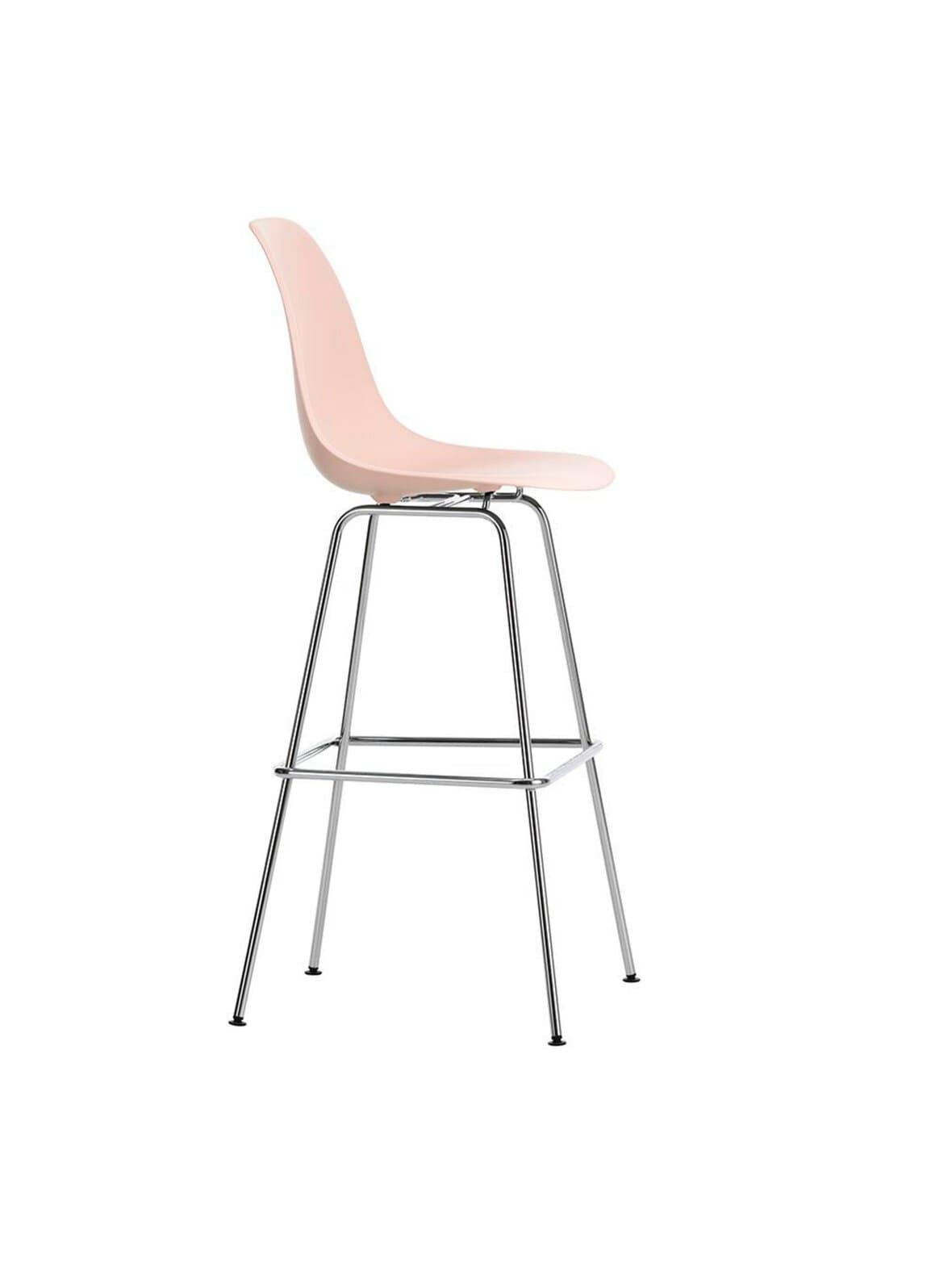 Eames re -baarituoli pale rose/kromi high – Vitra