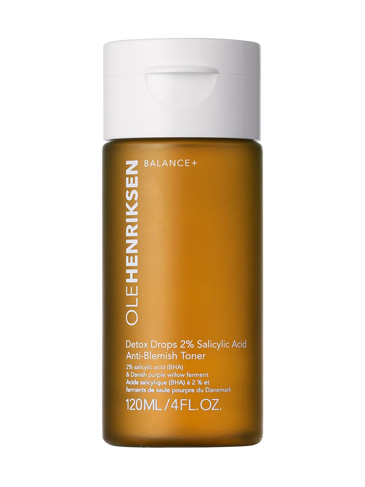 Balance+ detox drops 2 % salicylic acid toner -kasvovesi 120 ml – Ole Henriksen