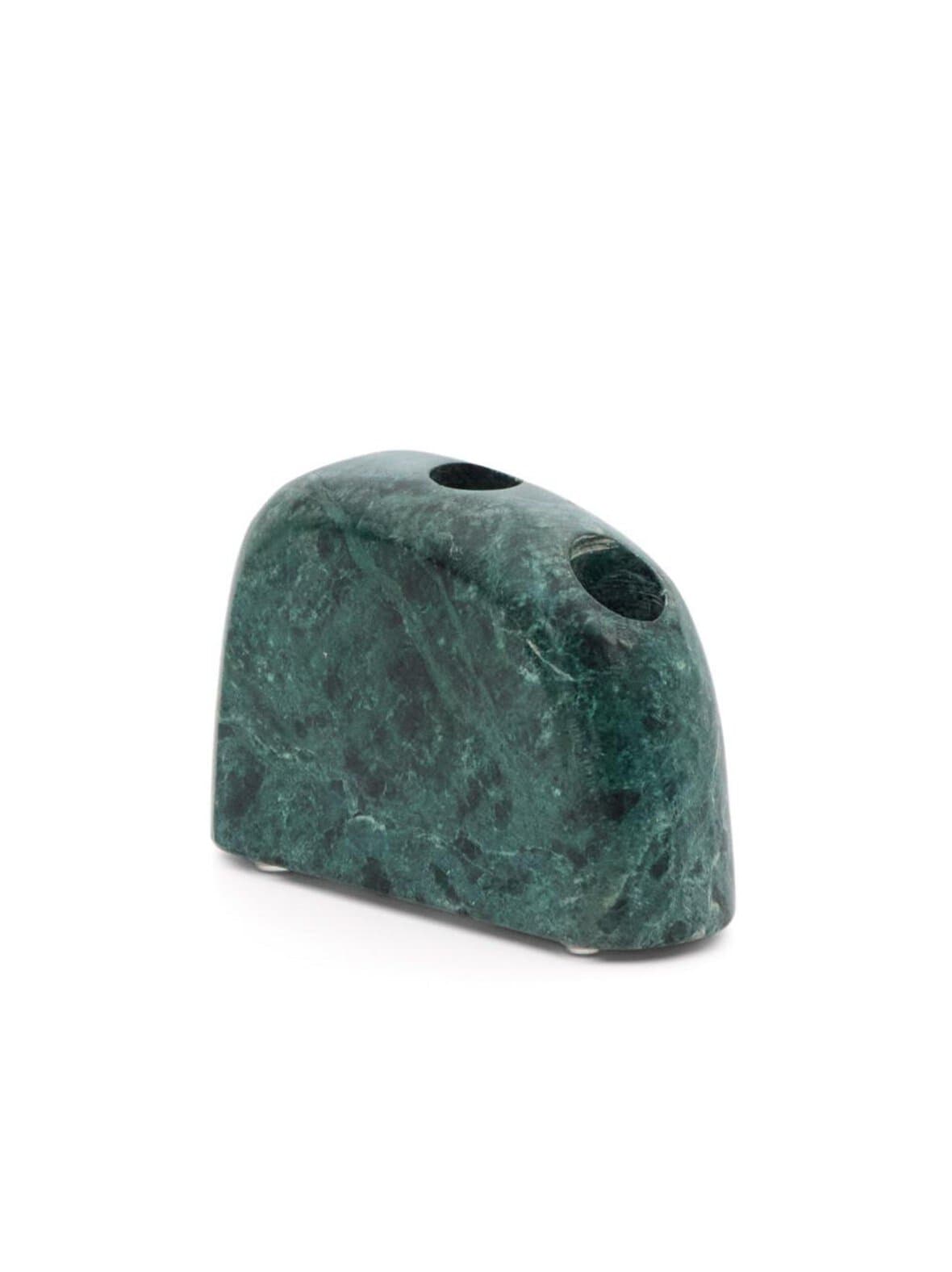 Signe-kynttilänjalka vihreä marmori medium k 10 cm – Kave Home