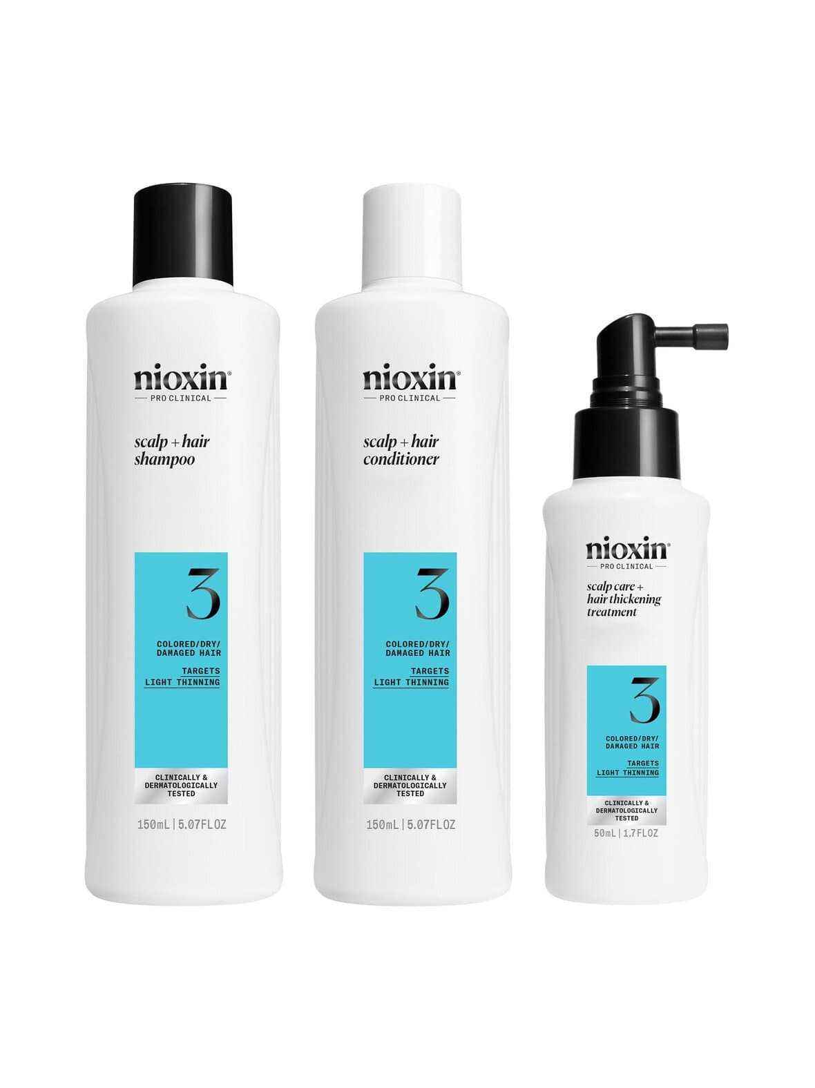 System 3 trial kit -hiustenhoitopakkaus – Nioxin