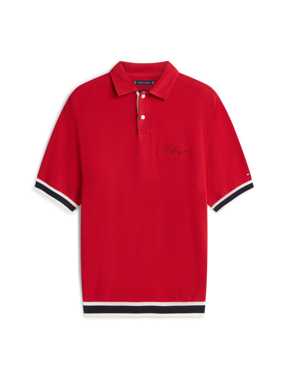 Flatknit classic fit polo -pikeepaita – Tommy Hilfiger