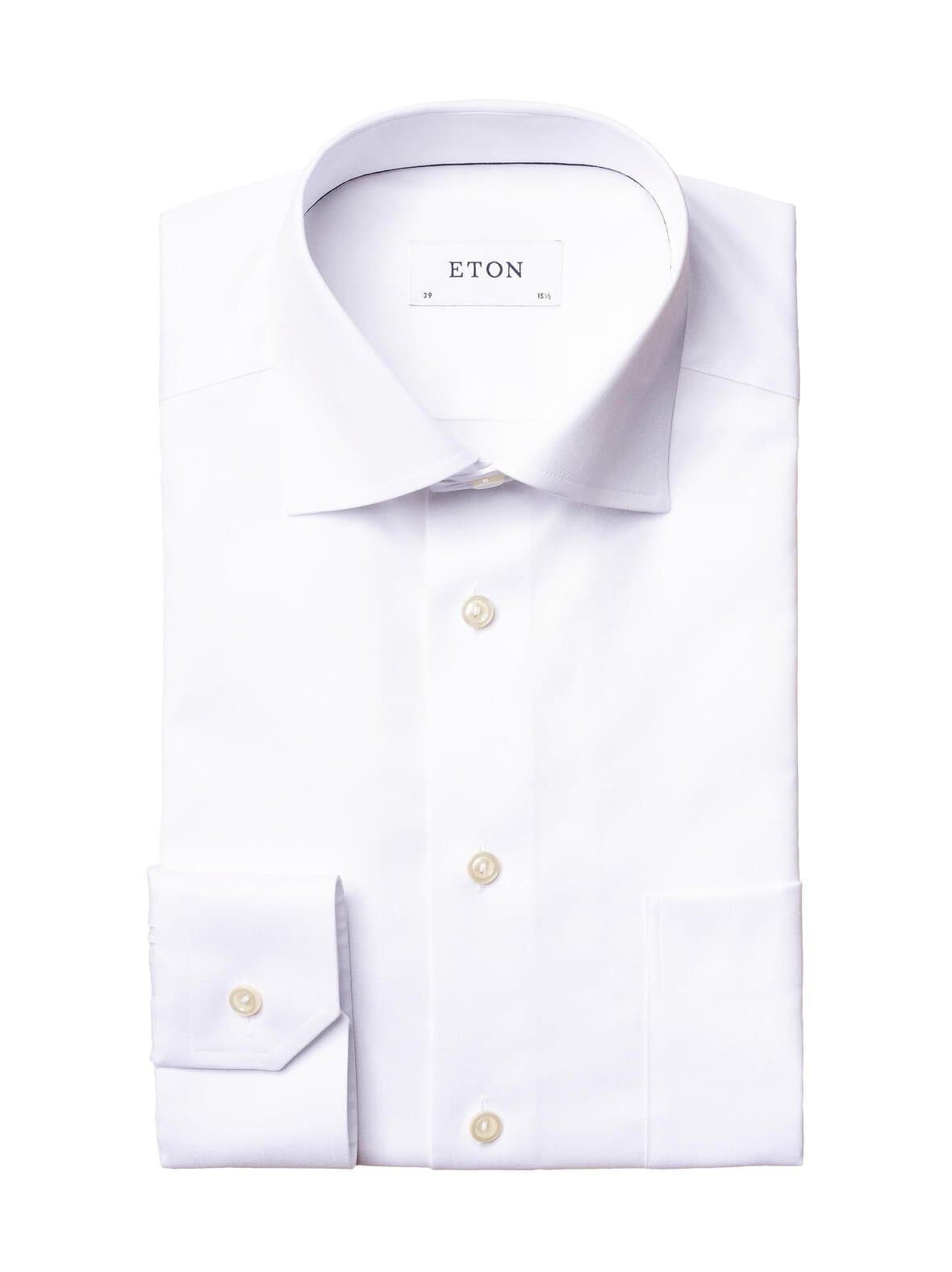 Classic fit signature twill -kauluspaita – Eton