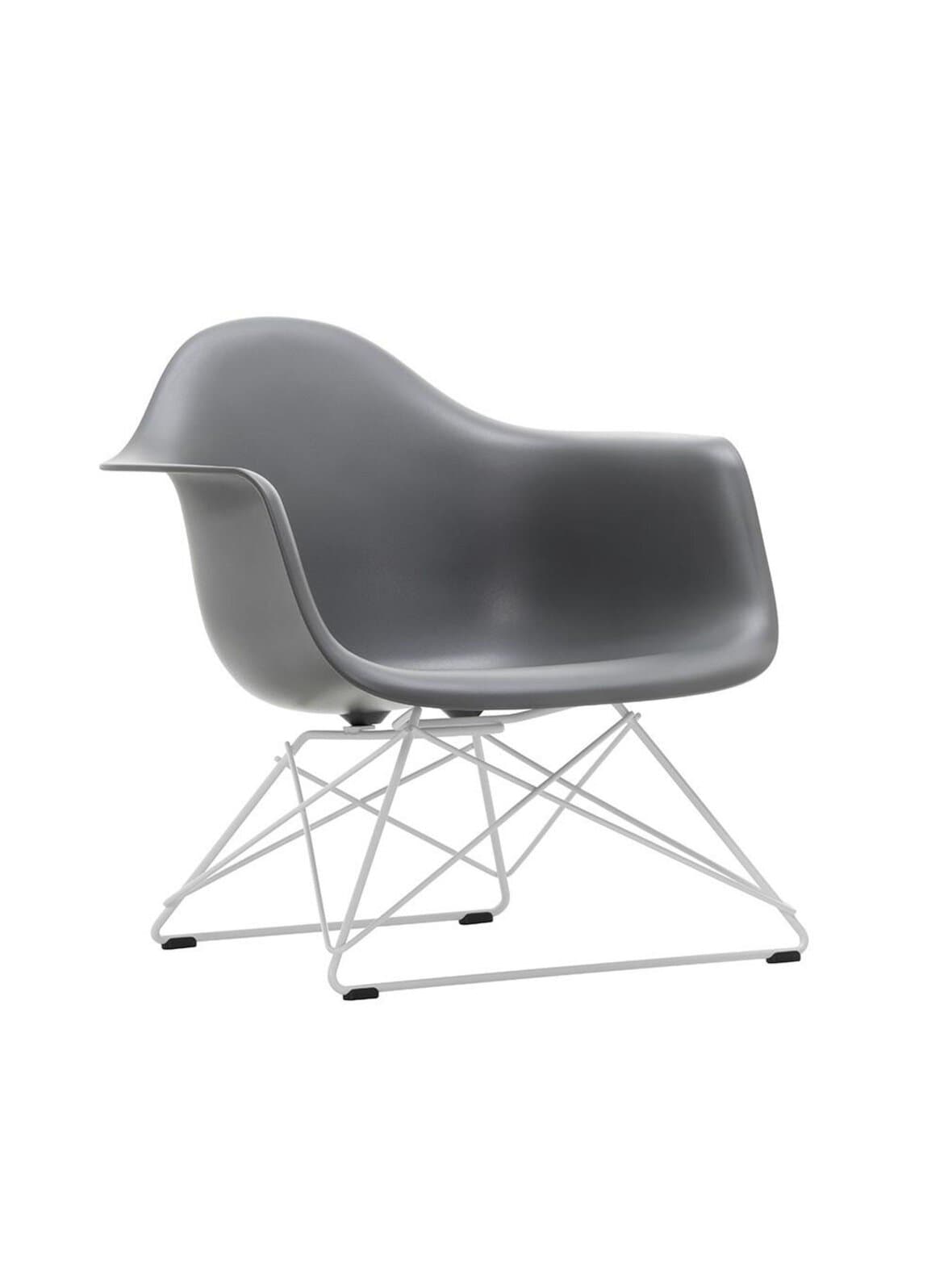 Eames lar re -tuoli granite grey/valkoinen – Vitra