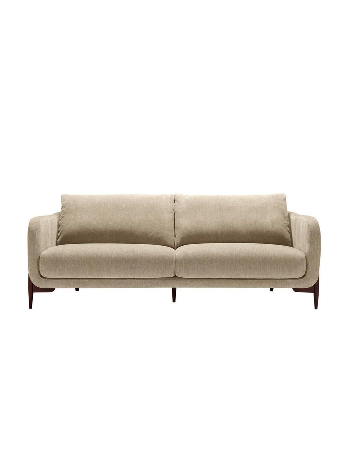 Jenny-sohva moss-kangas 7 beige l 215 cm – Sits