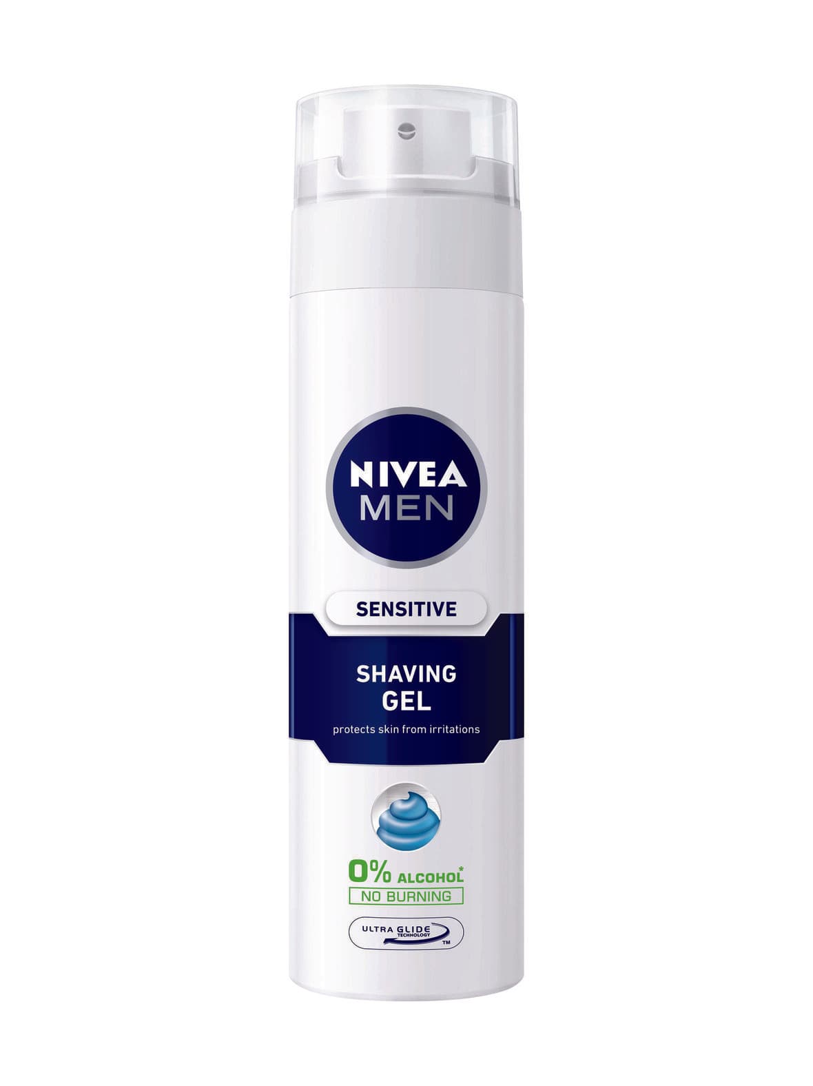 Sensitive shaving gel -parranajogeeli 200 ml – NIVEA MEN