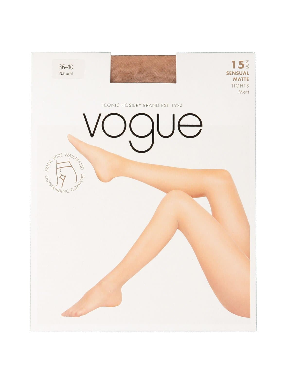 Sensual matte 15 den -sukkahousut – Vogue