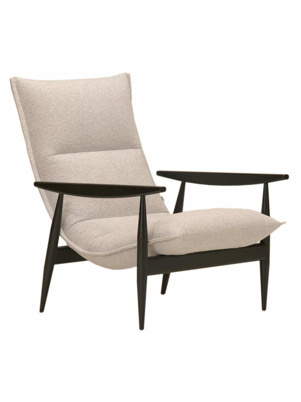 Tao-nojatuoli verso-kangas 040 vaaleanharmaa / musta tammi – Adea