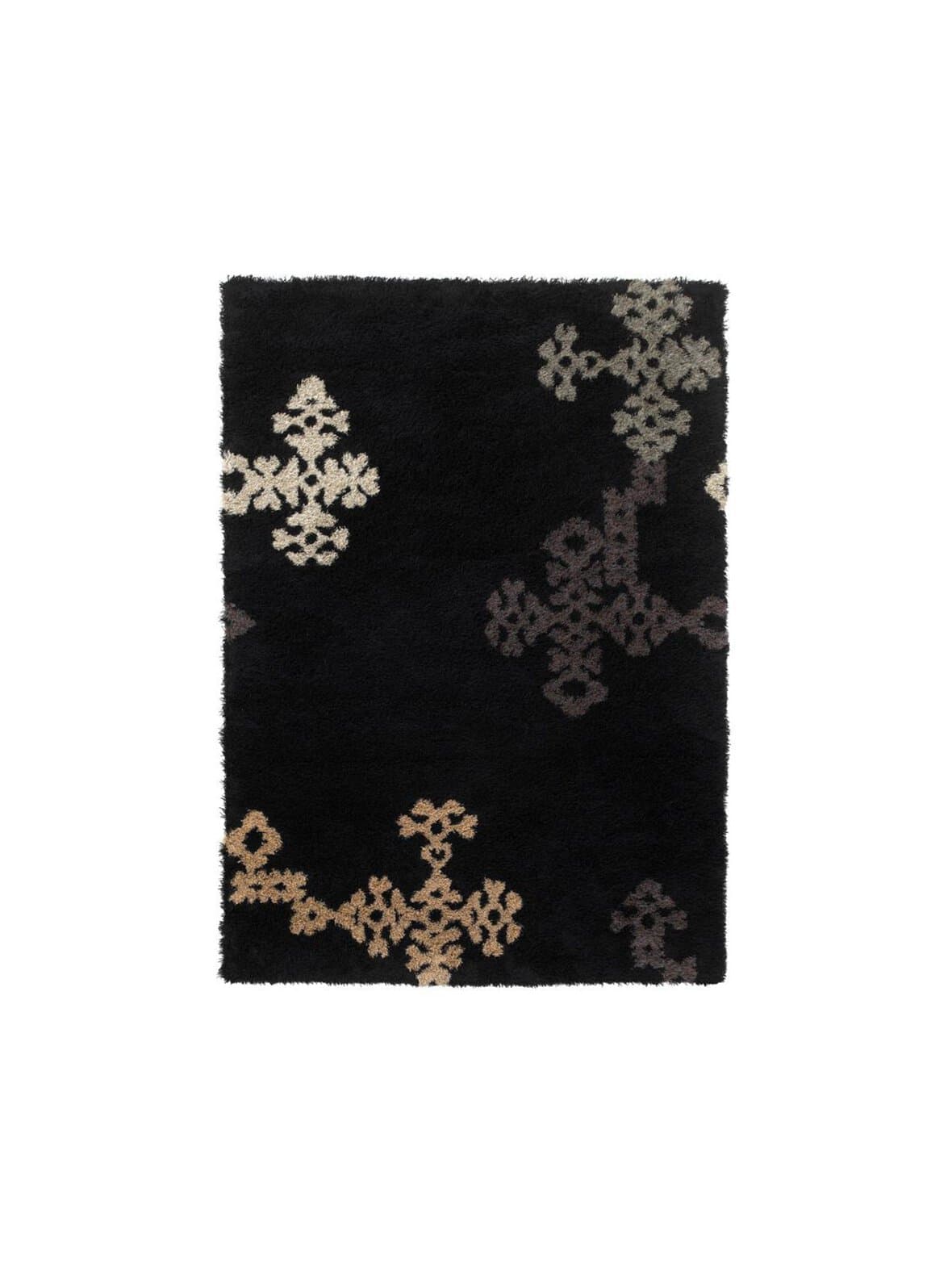 Inari-matto musta 200 x 280 cm – Adea