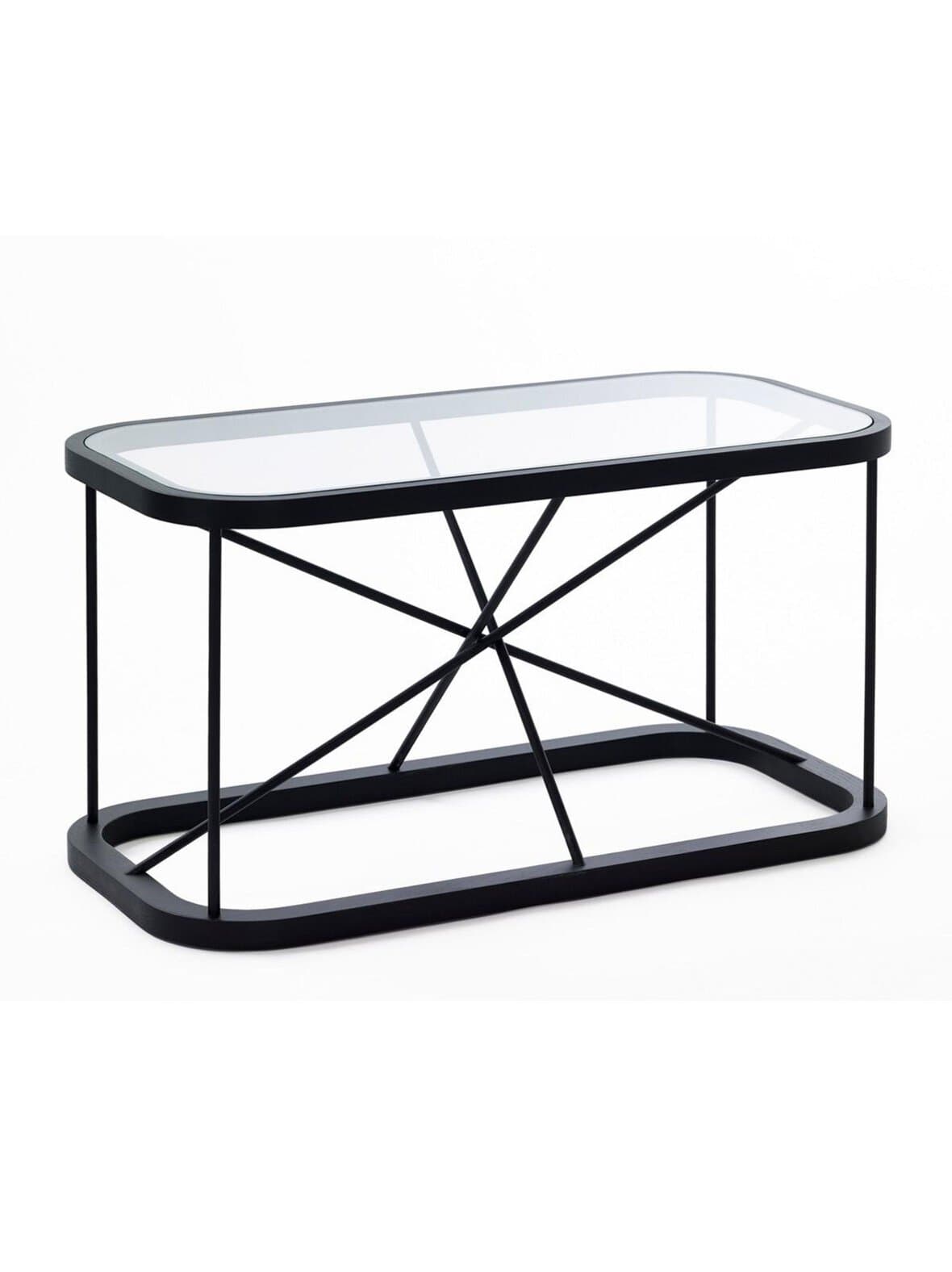 Twiggy-sohvapöytä musta 44 x 88 cm – Woodnotes