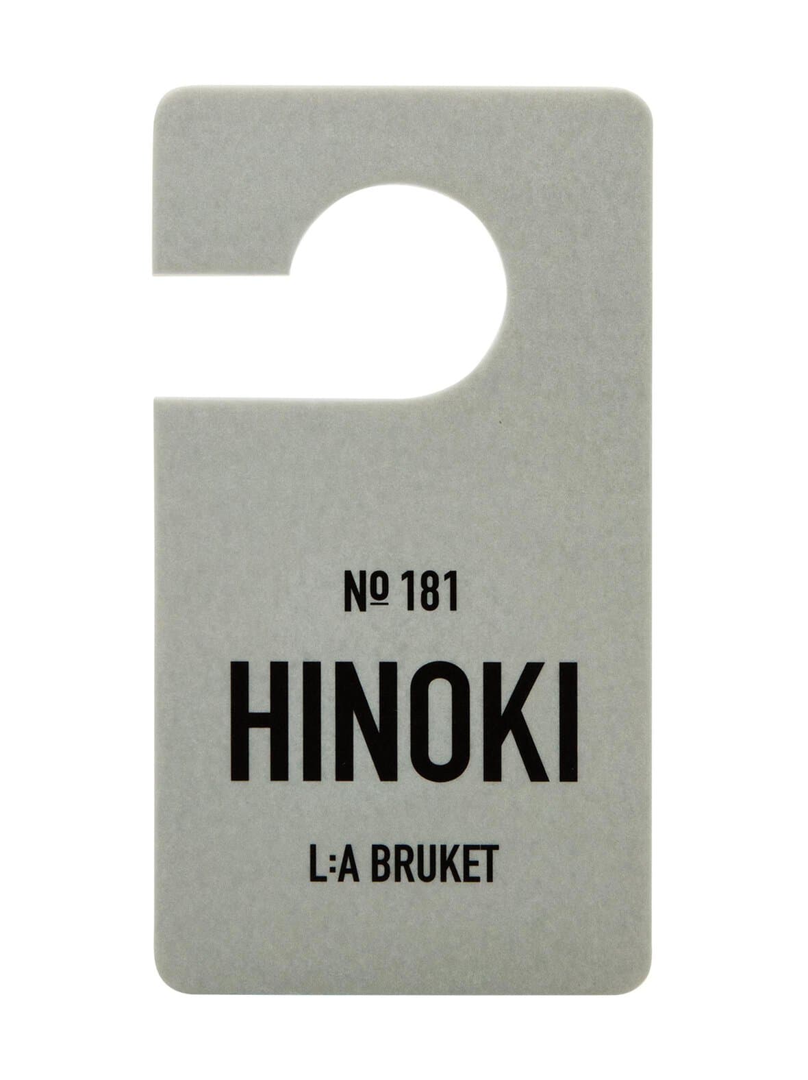 Fragrance tag hinoki -tuoksulappu – L:A Bruket