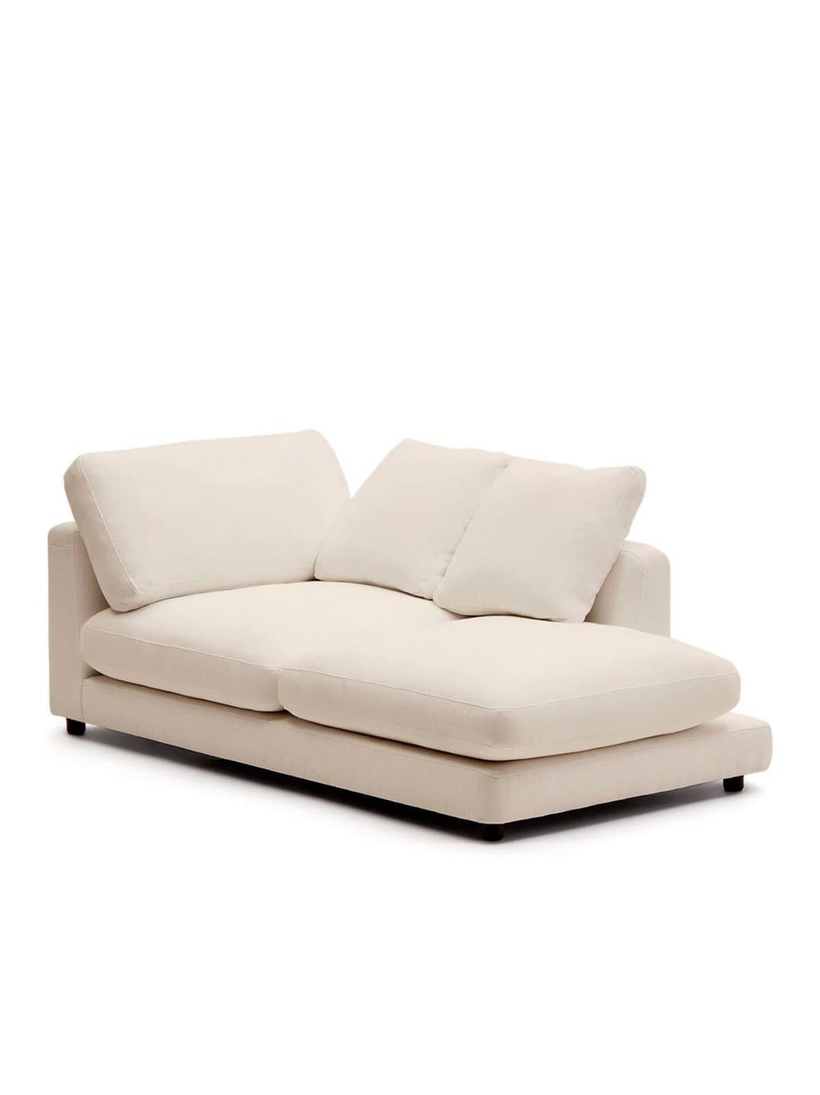 Gala-divaani beige l 195 cm / oikea – Kave Home