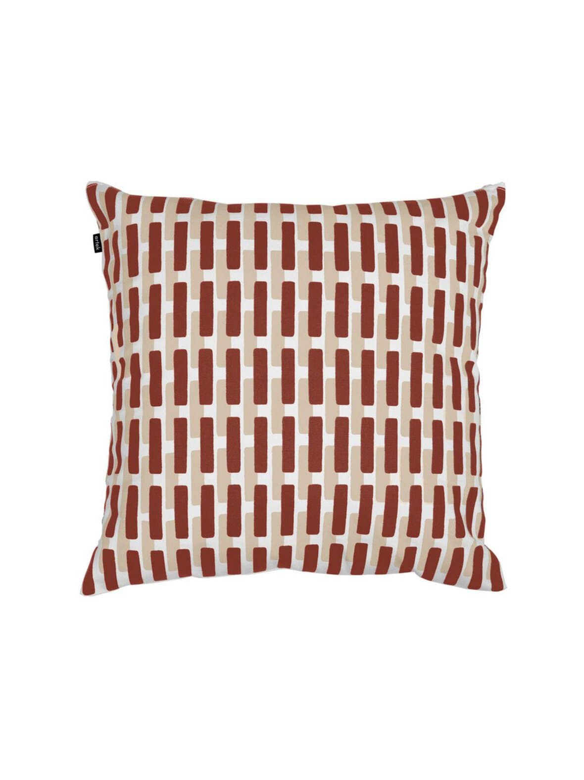 Siena-tyynynpäällinen tiilenpunainen/hiekka 50 x 50 cm – Artek