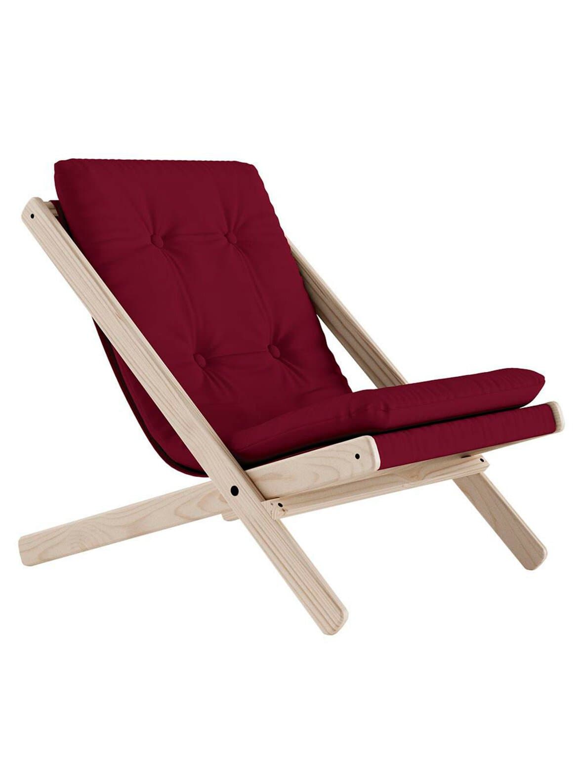 Boogie-nojatuoli bordeaux/raw – Karup