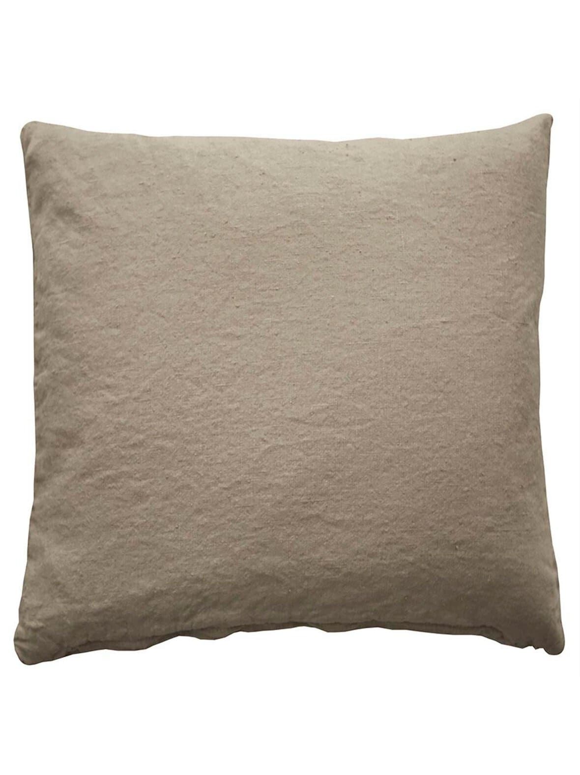 Linen washed -tyyny beige 45 x 45 cm – BoConcept