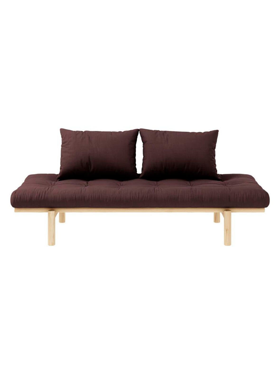 Pace-futonsohva brown/mänty – Karup