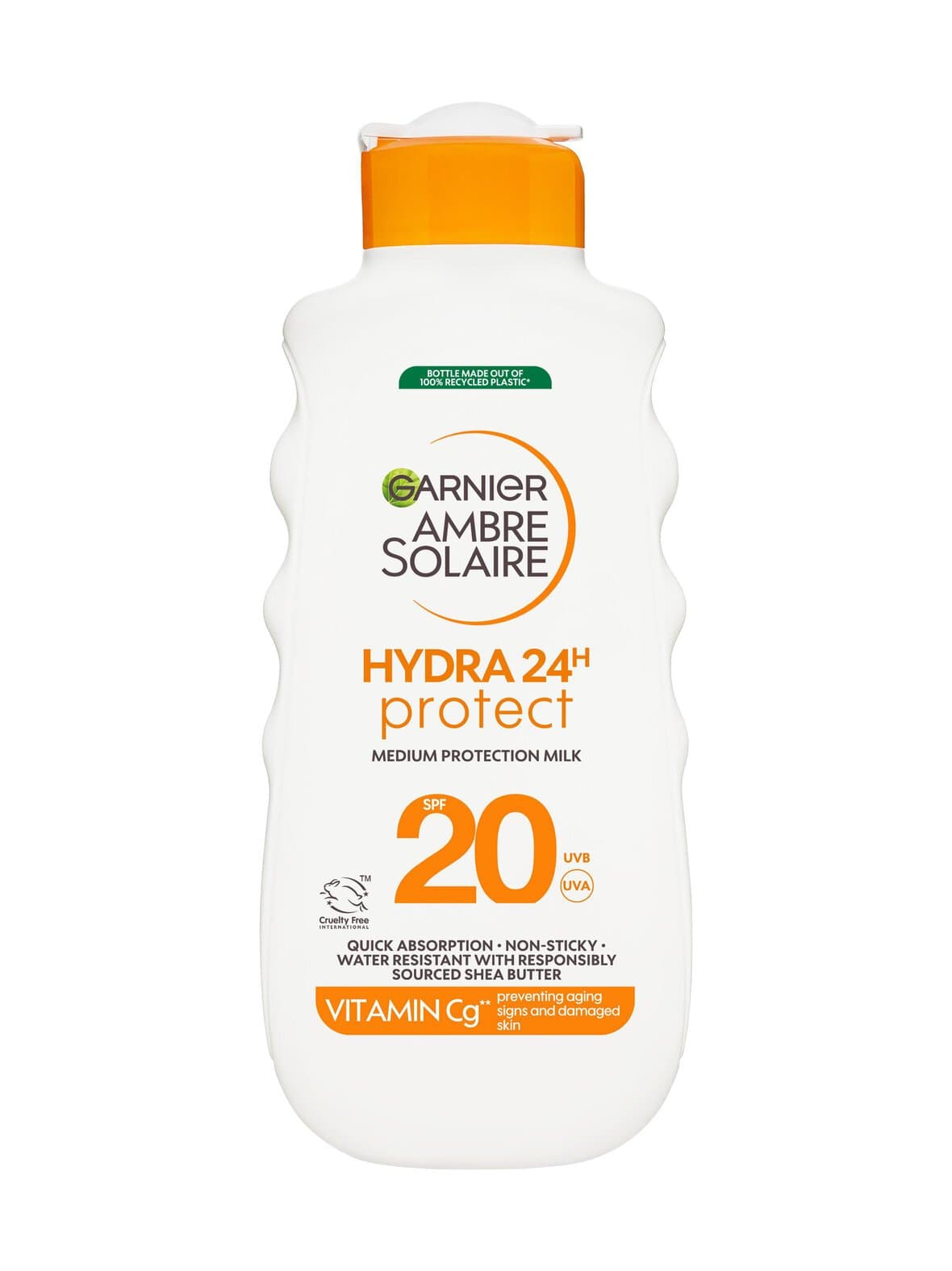 Ambre solaire hydra 24h protect sun protecting milk spf20 -aurinkosuojaemulsio 175 ml – Garnier