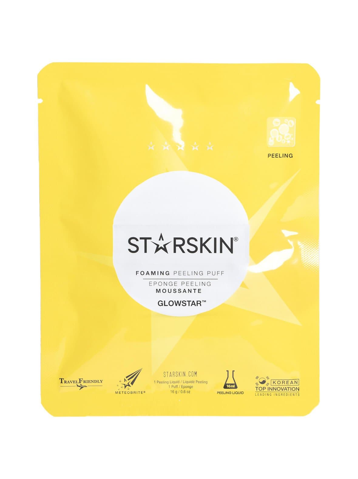 Glowstar™ foaming peeling puff - kuorintatyyny – Starskin