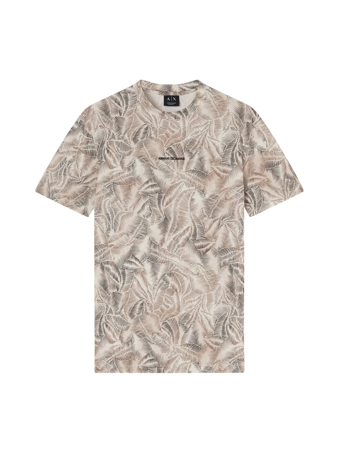 Leaf allover -t-paita – Armani Exchange