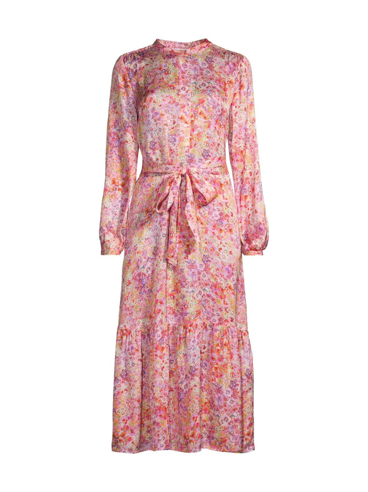 Printed midi -mekko – rich & royal