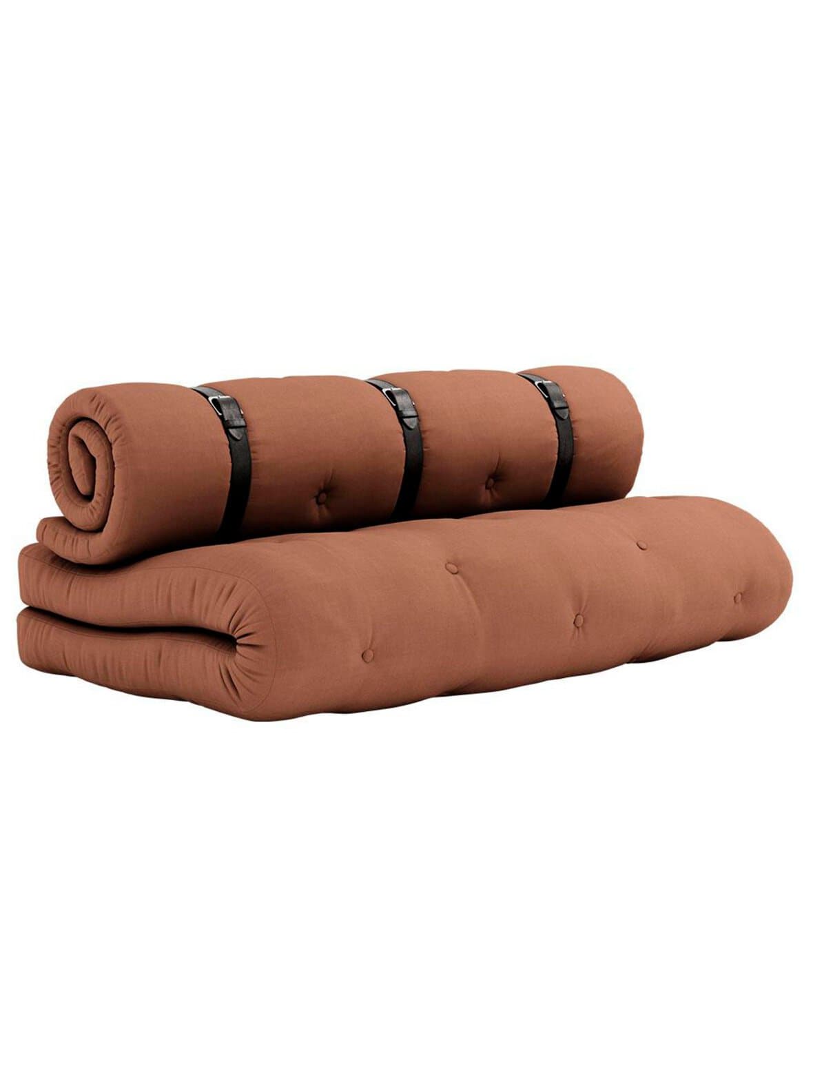 Buckle-up-futonsohva clay brown – Karup