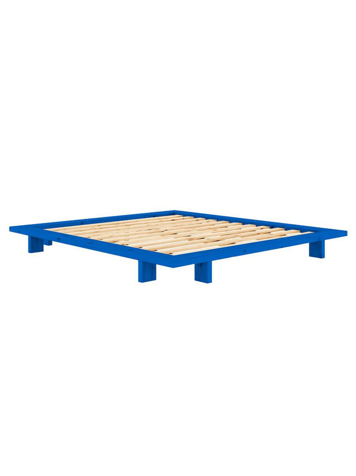 Japan-sänkyrunko vivid blue 180 x 200 cm – Karup