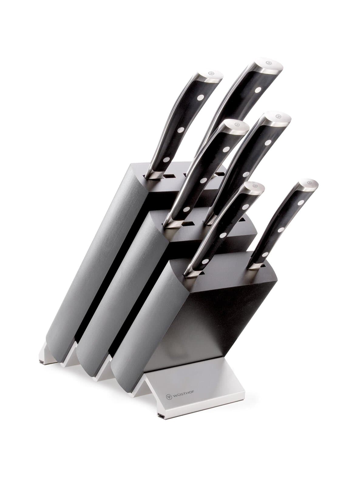 Classic ikon -veitsitukki + 6 veistä – Wüsthof